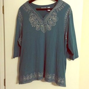 ⭐️Turquoise Shirt